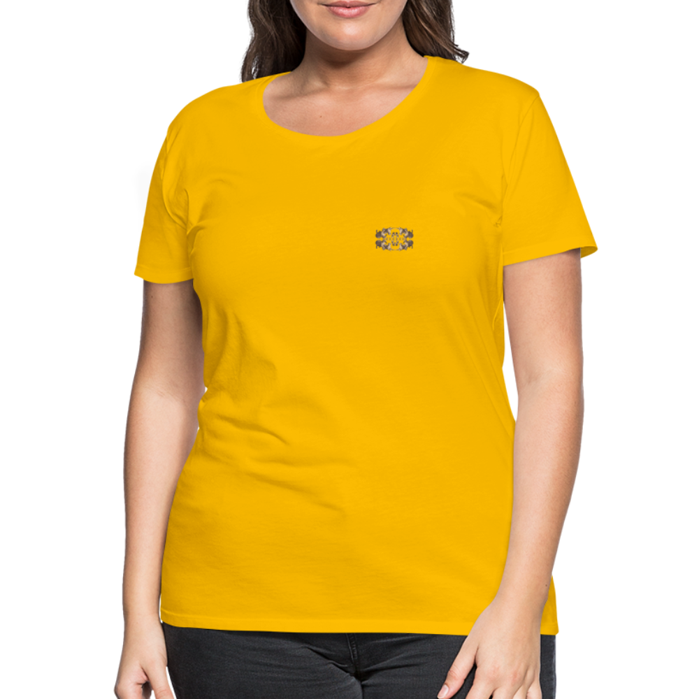 Eye of the Tiger - Batch1 - Frauen Premium T-Shirt - Sonnengelb