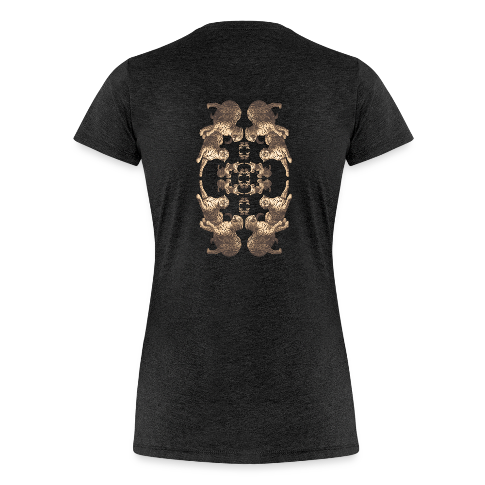 Eye of the Tiger - Batch1 - Frauen Premium T-Shirt - Anthrazit