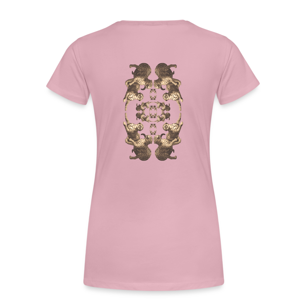 Eye of the Tiger - Batch1 - Frauen Premium T-Shirt - Hellrosa