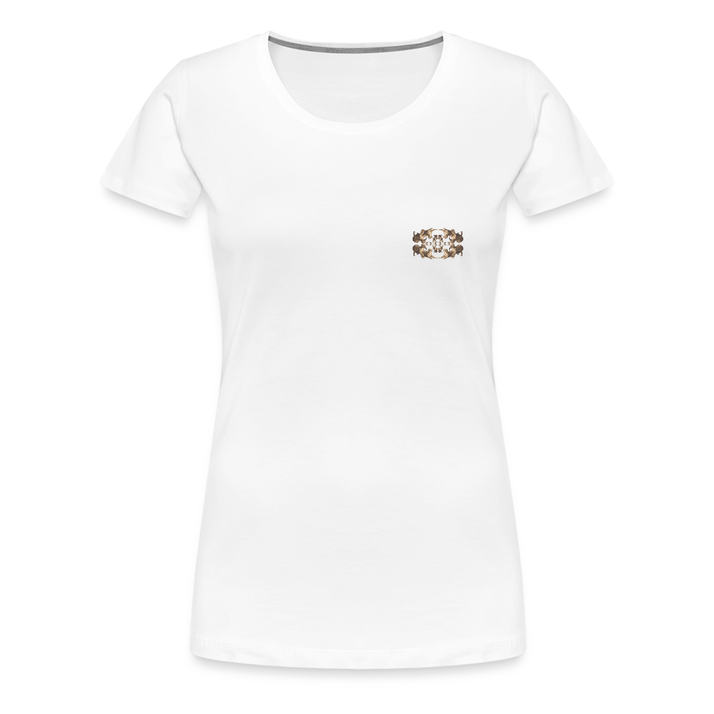 Eye of the Tiger - Batch1 - Frauen Premium T-Shirt - Weiß