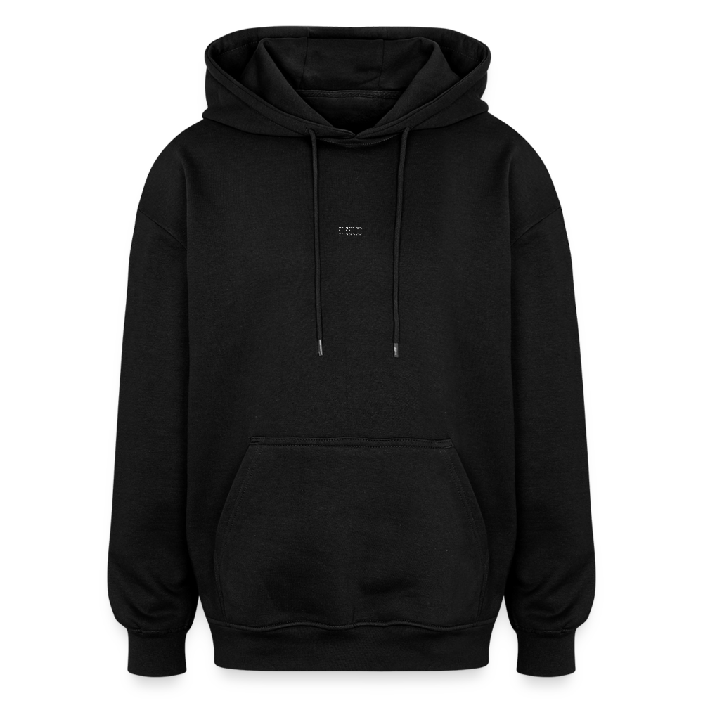 Manmade Madness - Batch1 - Oversized Unisex Hoodie - Schwarz