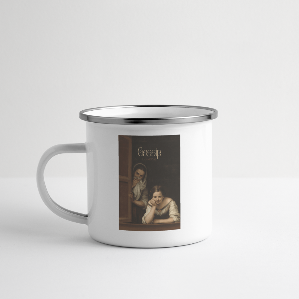 Gossip Loading - Batch1 - Emaille-Tasse - Weiß