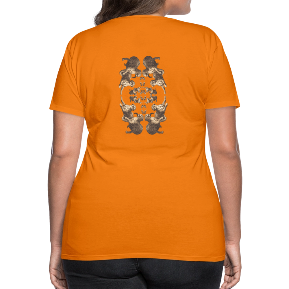 Eye of the Tiger - Batch1 - Frauen Premium T-Shirt - Orange