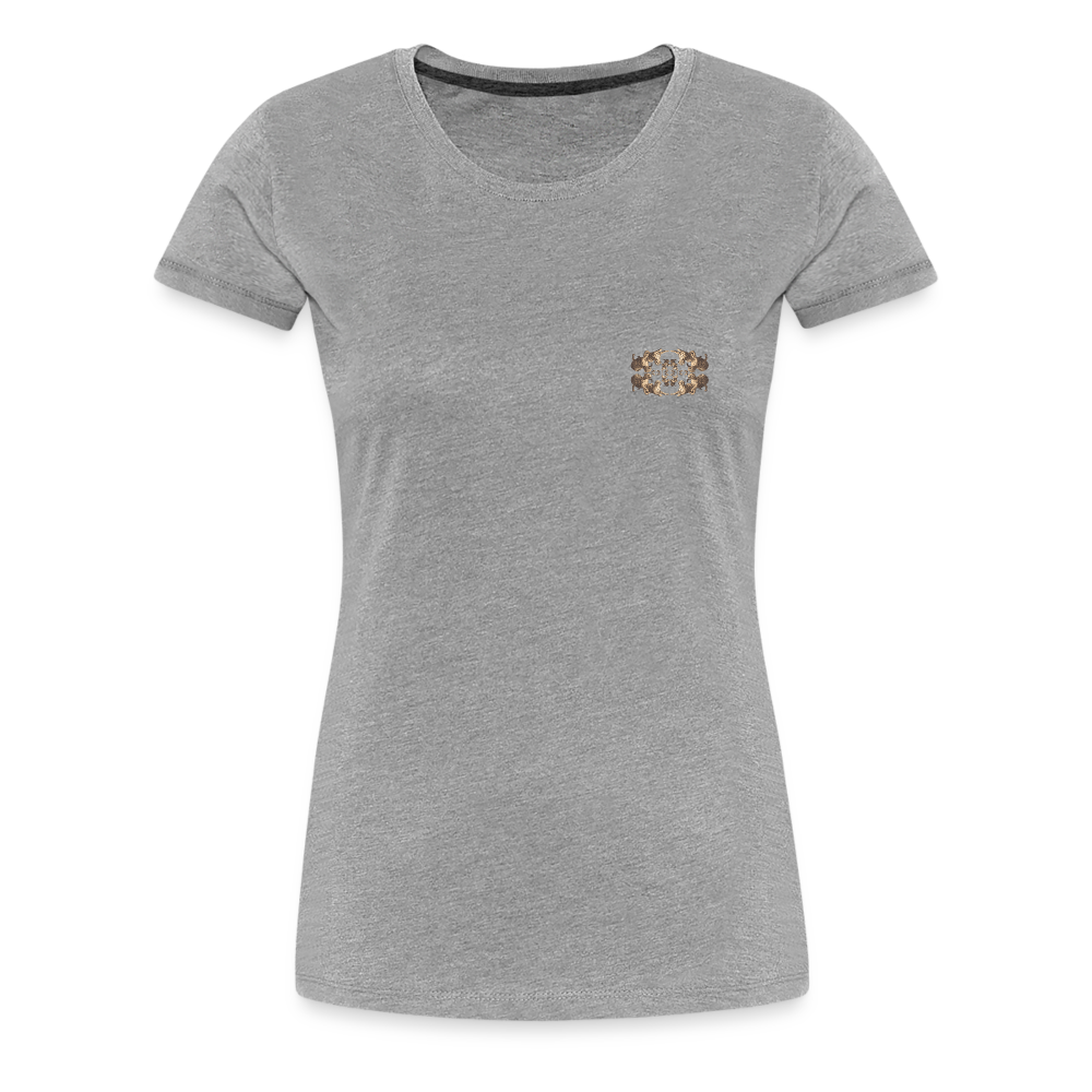 Eye of the Tiger - Batch1 - Frauen Premium T-Shirt - Grau meliert