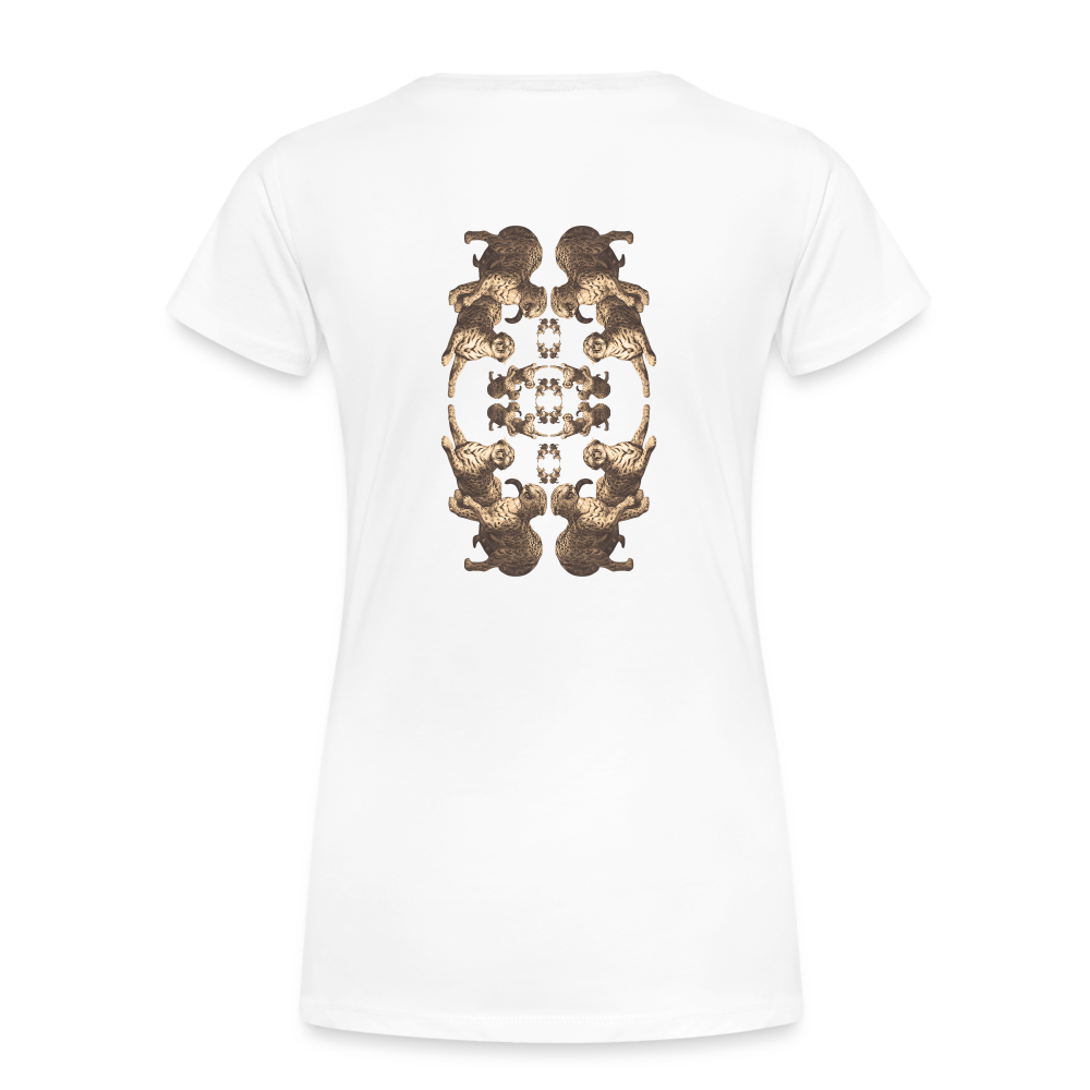 Eye of the Tiger - Batch1 - Frauen Premium T-Shirt - Weiß