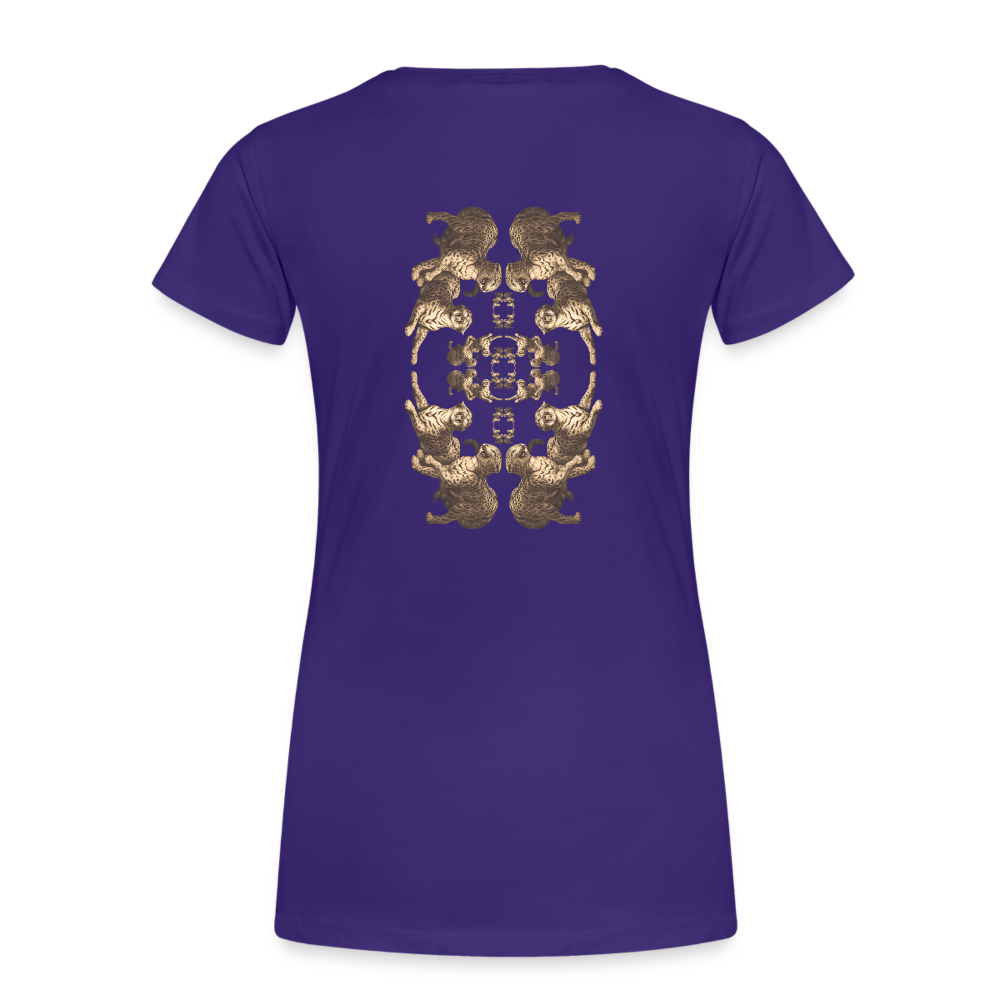 Eye of the Tiger - Batch1 - Frauen Premium T-Shirt - Lila