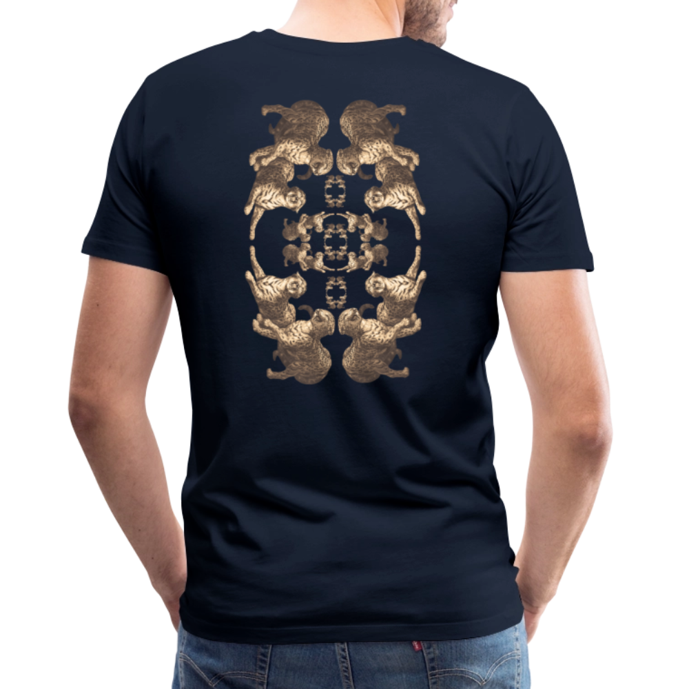 Eye of the Tiger - Batch1 - Männer Premium T-Shirt - Navy