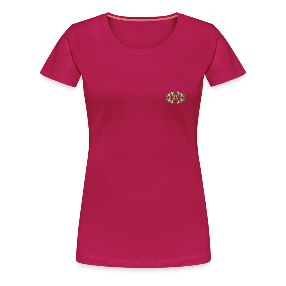 Eye of the Tiger - Batch1 - Frauen Premium T-Shirt - dunkles Pink