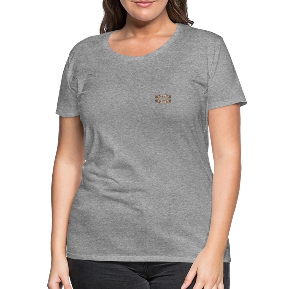 Eye of the Tiger - Batch1 - Frauen Premium T-Shirt - Grau meliert