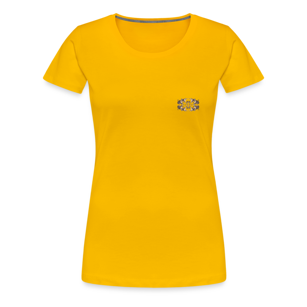 Eye of the Tiger - Batch1 - Frauen Premium T-Shirt - Sonnengelb