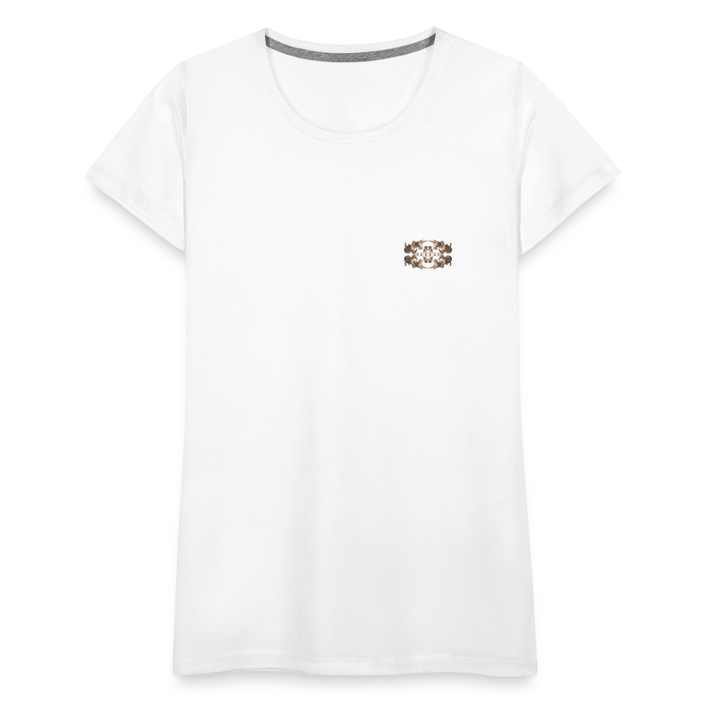 Eye of the Tiger - Batch1 - Frauen Premium T-Shirt - Weiß