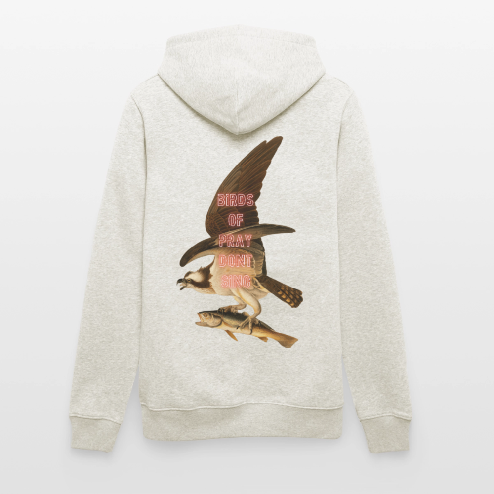 Birds of pray don't sing - Batch1 - Stanley/Stella Unisex Bio-Hoodie CRUISER - Beige meliert