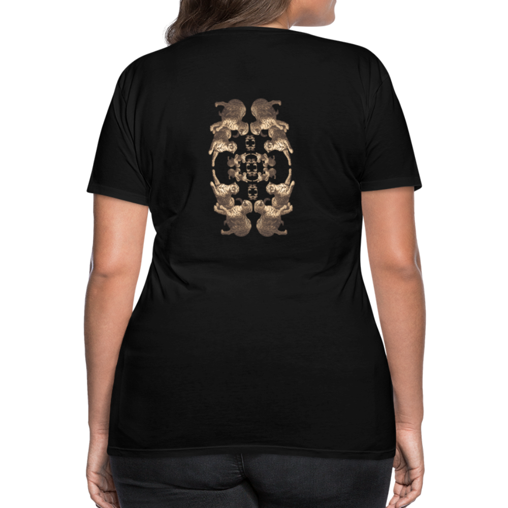 Eye of the Tiger - Batch1 - Frauen Premium T-Shirt - Schwarz