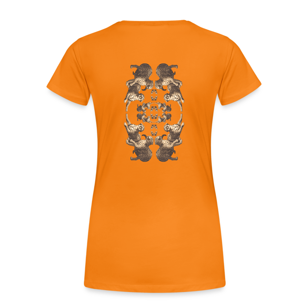 Eye of the Tiger - Batch1 - Frauen Premium T-Shirt - Orange