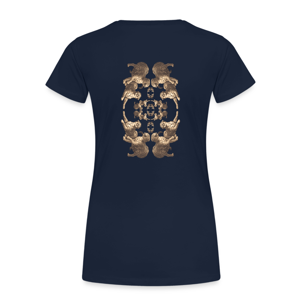 Eye of the Tiger - Batch1 - Frauen Premium T-Shirt - Navy