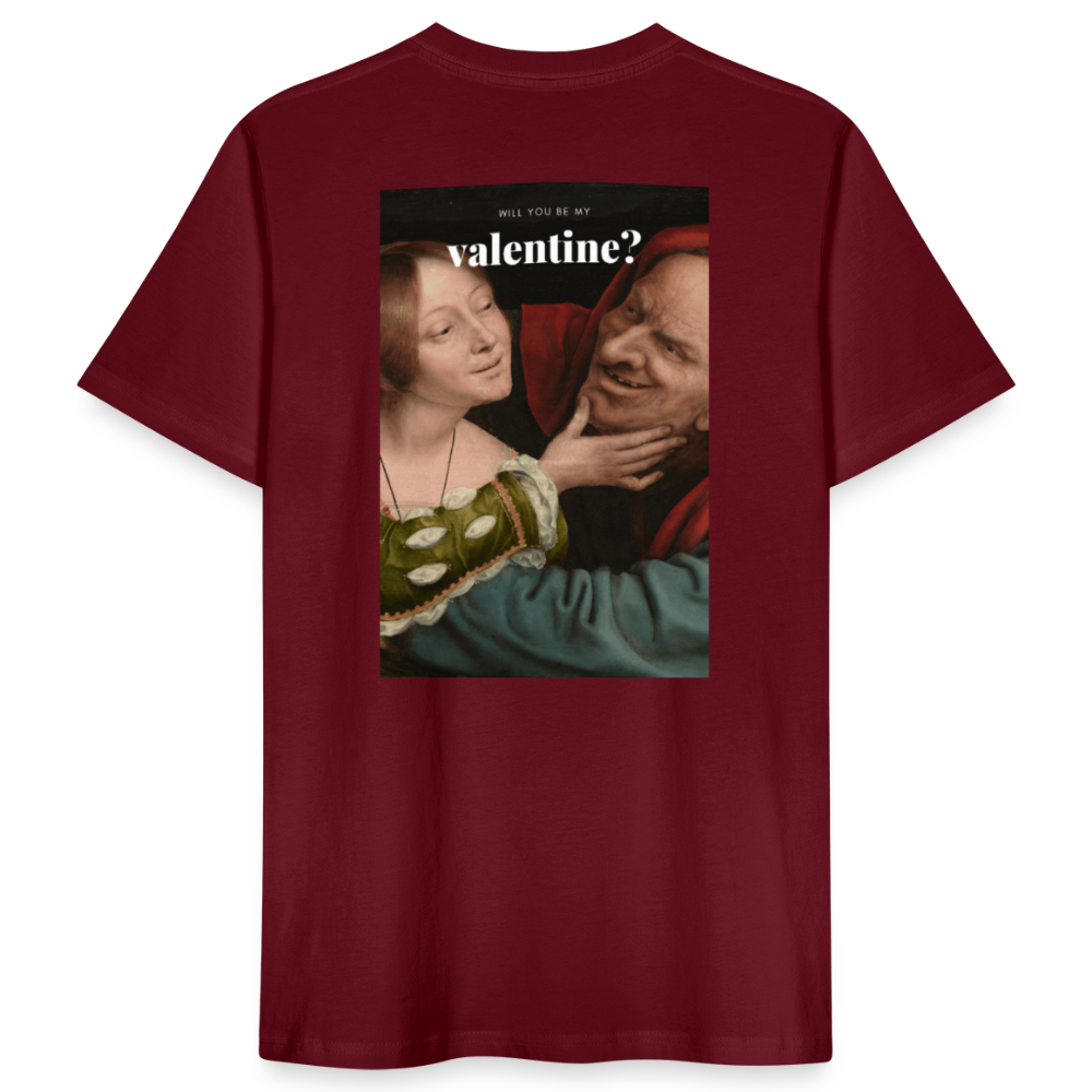 Will you be my Valentine - Batch1 - Stanley/Stella Unisex T-Shirt CRAFTER - Burgunderrot