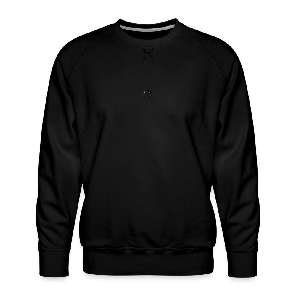 Stay Fearless - Batch1 - Männer Premium Pullover - Schwarz