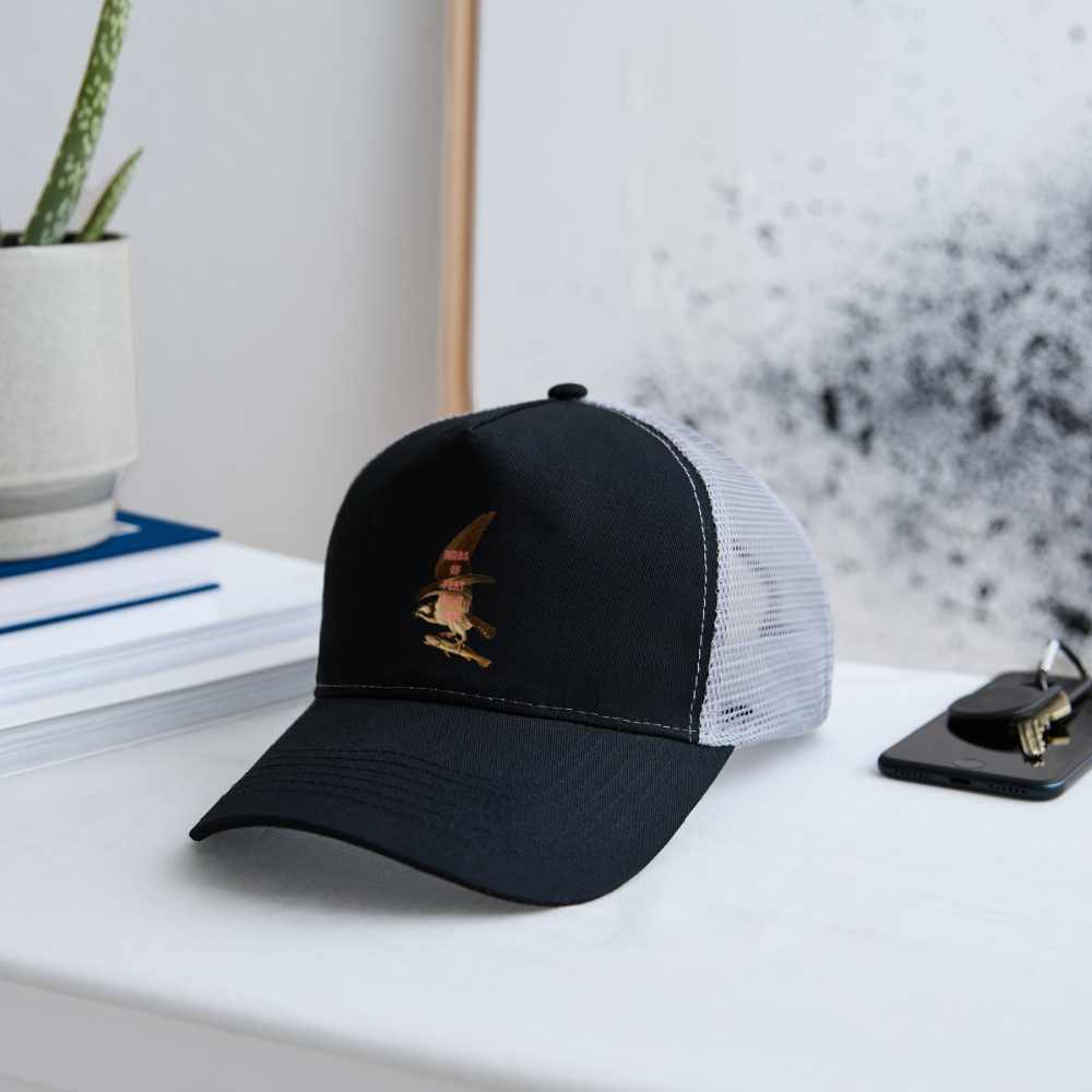 Birds of pray don't sing - Batch1 - Trucker Cap - Schwarz/Steingrau