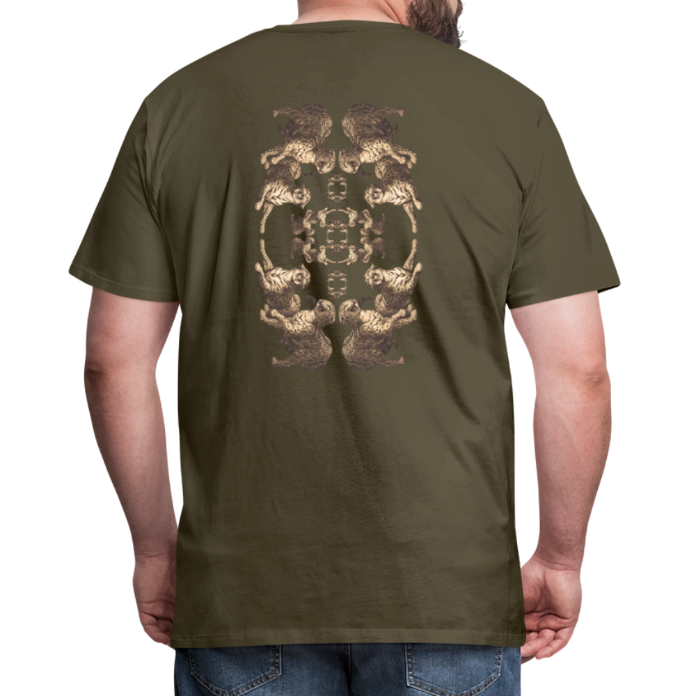 Eye of the Tiger - Batch1 - Männer Premium T-Shirt - Khaki