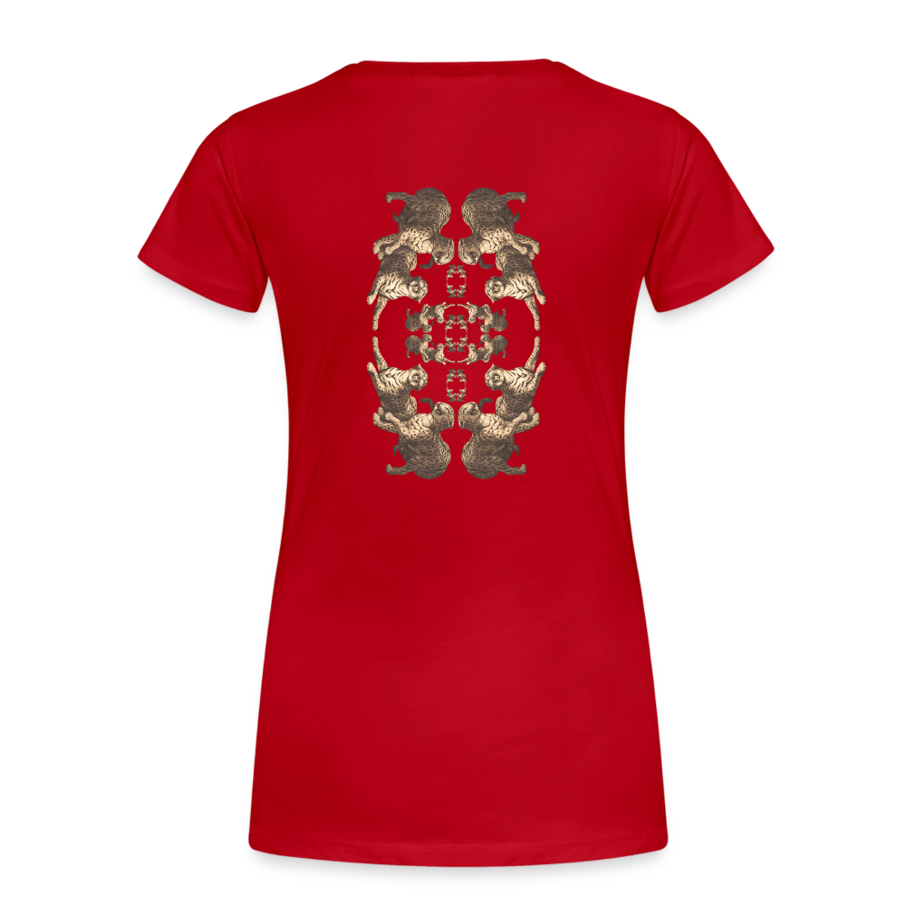 Eye of the Tiger - Batch1 - Frauen Premium T-Shirt - Rot