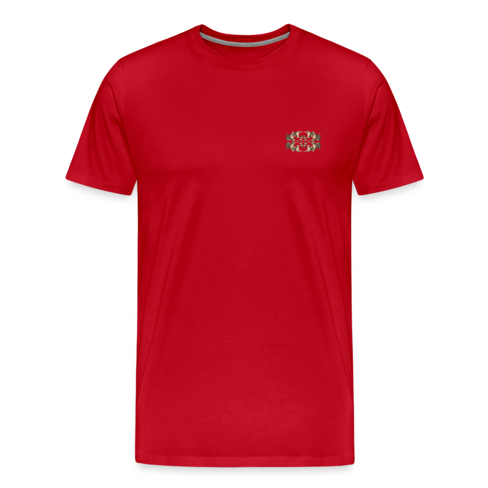 Eye of the Tiger - Batch1 - Männer Premium T-Shirt - Rot