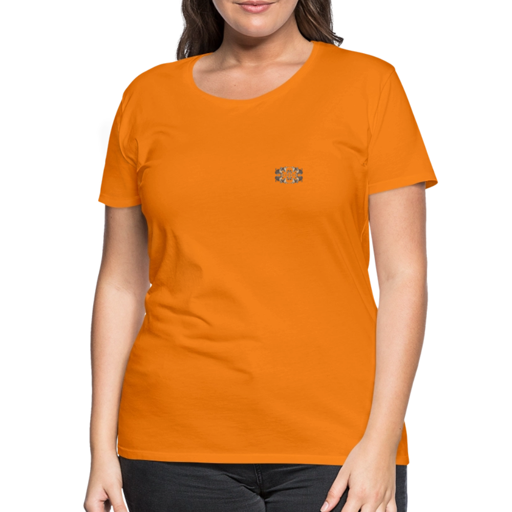 Eye of the Tiger - Batch1 - Frauen Premium T-Shirt - Orange