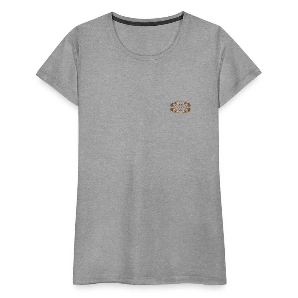 Eye of the Tiger - Batch1 - Frauen Premium T-Shirt - Grau meliert