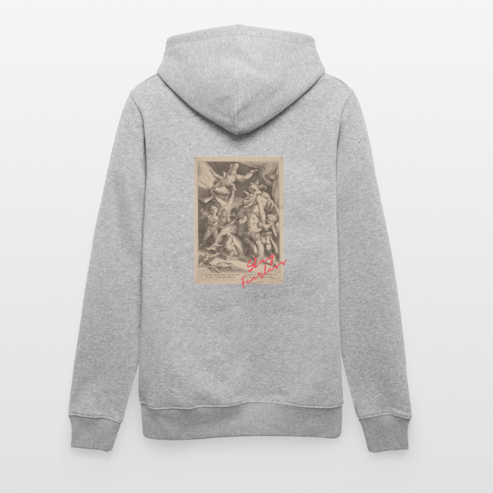 Stay Fearless - Stanley/Stella Unisex Bio-Hoodie CRUISER - Grau meliert