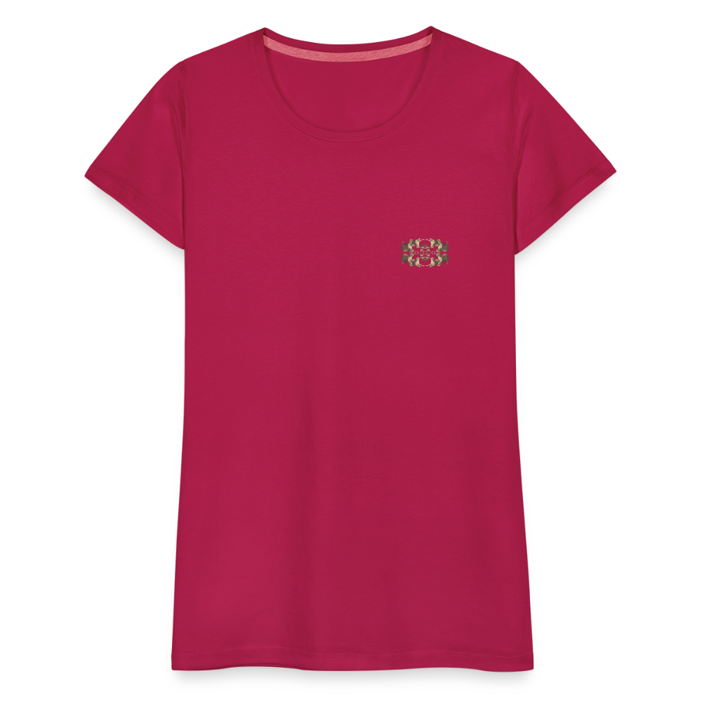 Eye of the Tiger - Batch1 - Frauen Premium T-Shirt - dunkles Pink