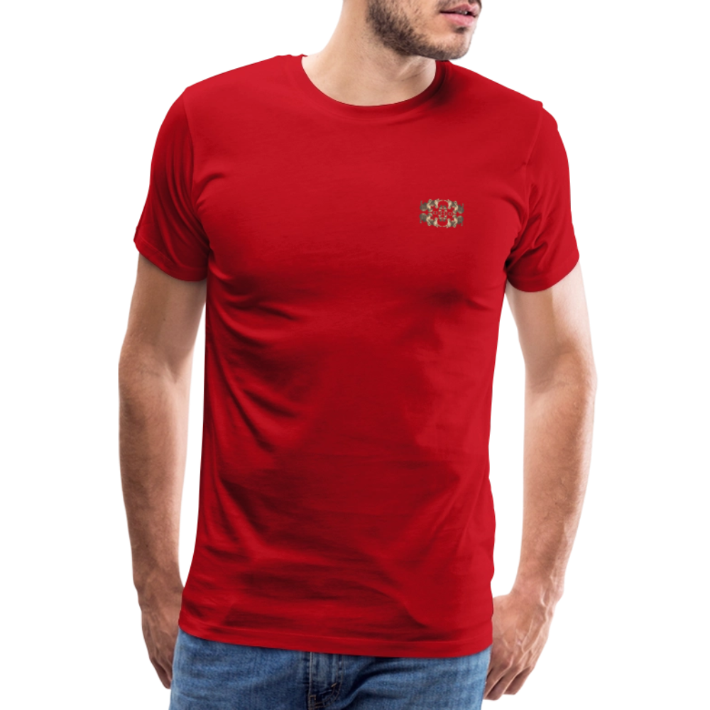 Eye of the Tiger - Batch1 - Männer Premium T-Shirt - Rot