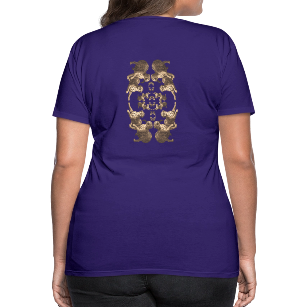 Eye of the Tiger - Batch1 - Frauen Premium T-Shirt - Lila