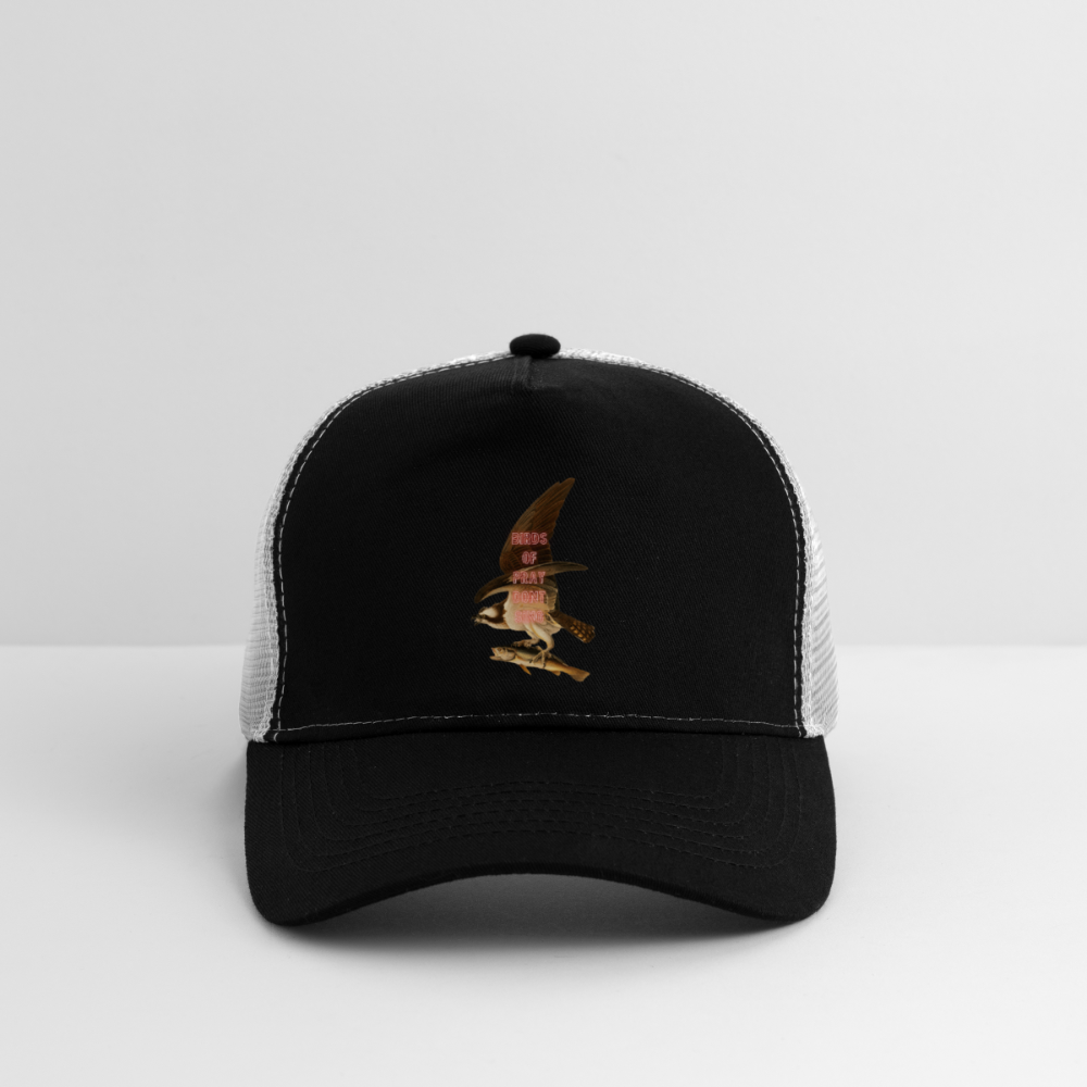 Birds of pray don't sing - Batch1 - Trucker Cap - Schwarz/Steingrau