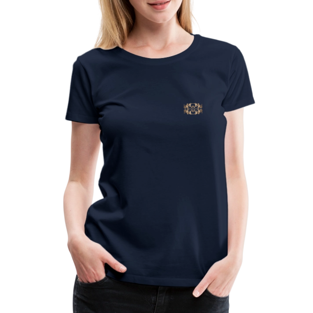 Eye of the Tiger - Batch1 - Frauen Premium T-Shirt - Navy