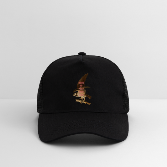 Birds of pray don't sing - Batch1 - Trucker Cap - Schwarz/Schwarz