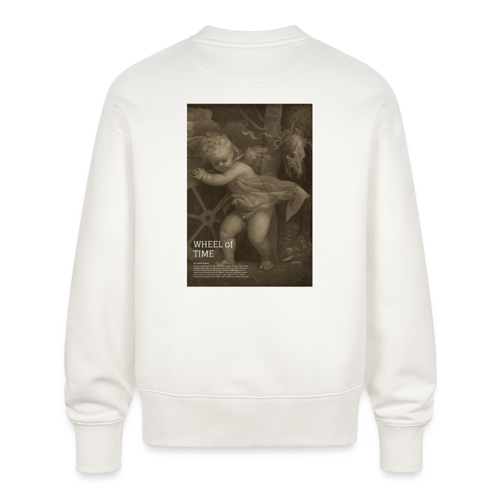 Wheel of Time - Batch1 - Stanley/Stella Unisex Oversize Bio Pullover RADDER - OFF WHITE