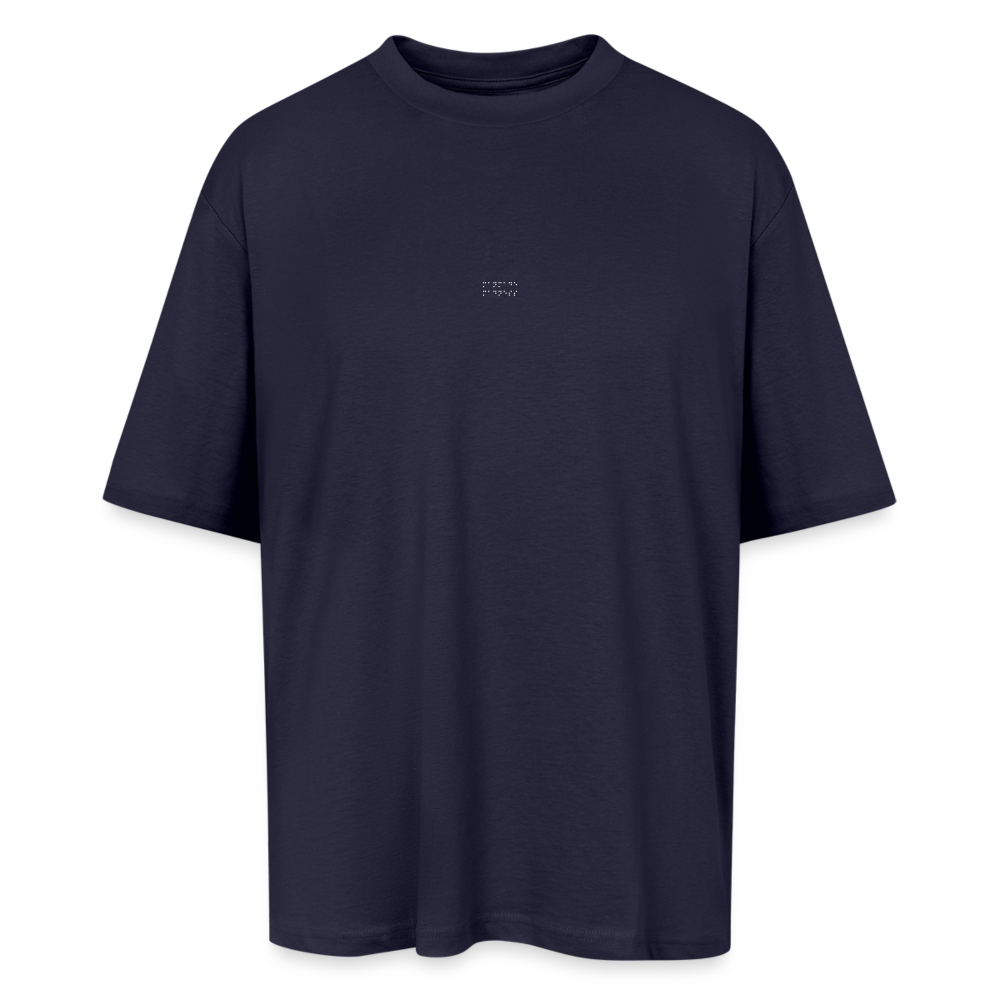 Manmade Madness - Batch1 - Oversized Unisex T-Shirt - Navy