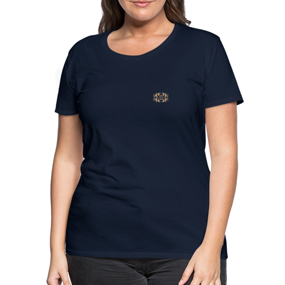 Eye of the Tiger - Batch1 - Frauen Premium T-Shirt - Navy