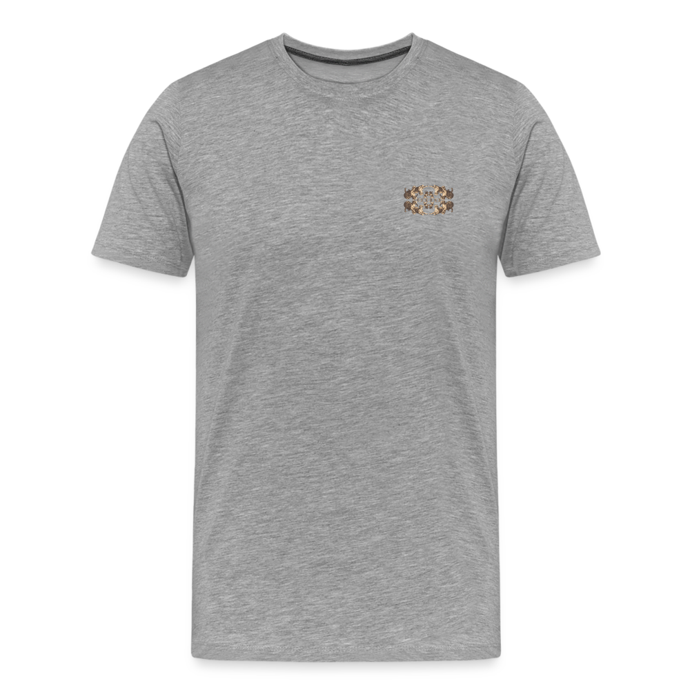 Eye of the Tiger - Batch1 - Männer Premium T-Shirt - Grau meliert