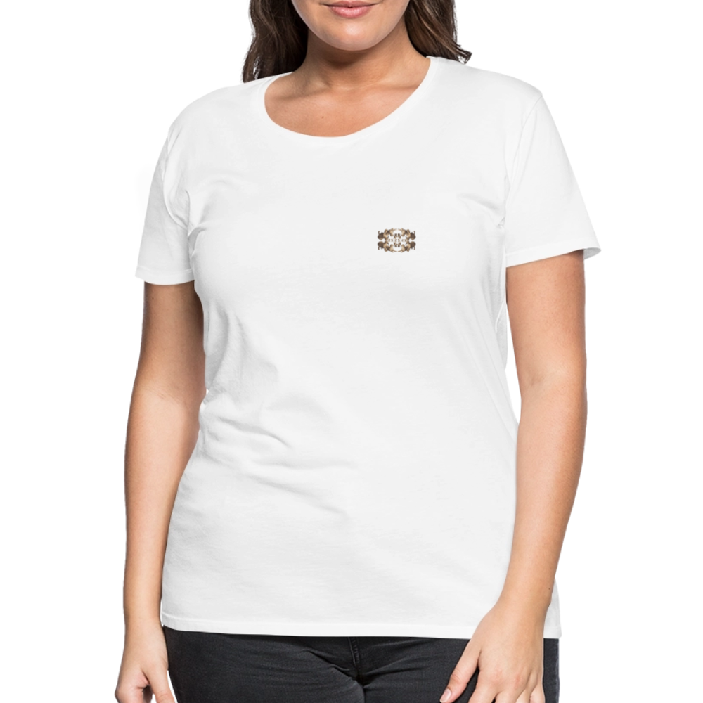 Eye of the Tiger - Batch1 - Frauen Premium T-Shirt - Weiß