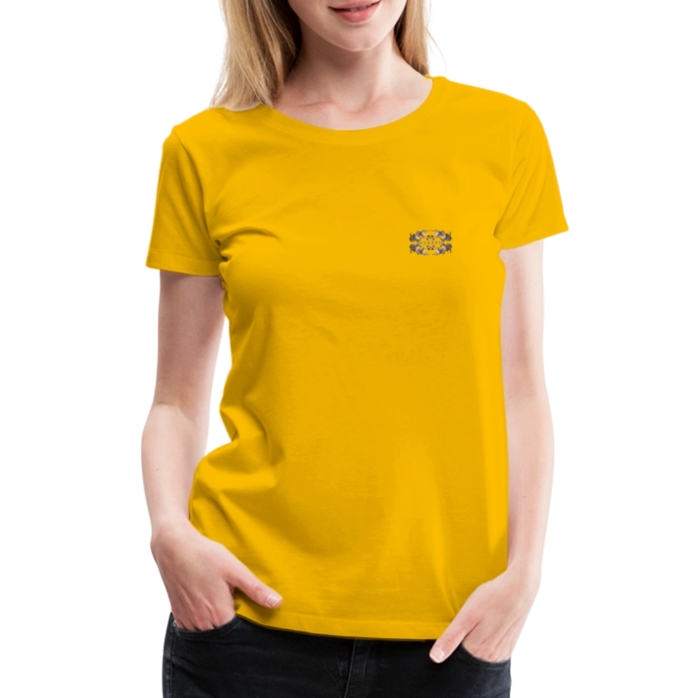 Eye of the Tiger - Batch1 - Frauen Premium T-Shirt - Sonnengelb