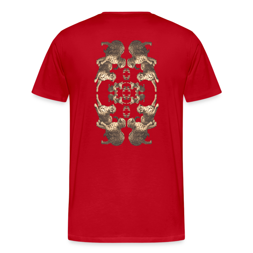 Eye of the Tiger - Batch1 - Männer Premium T-Shirt - Rot