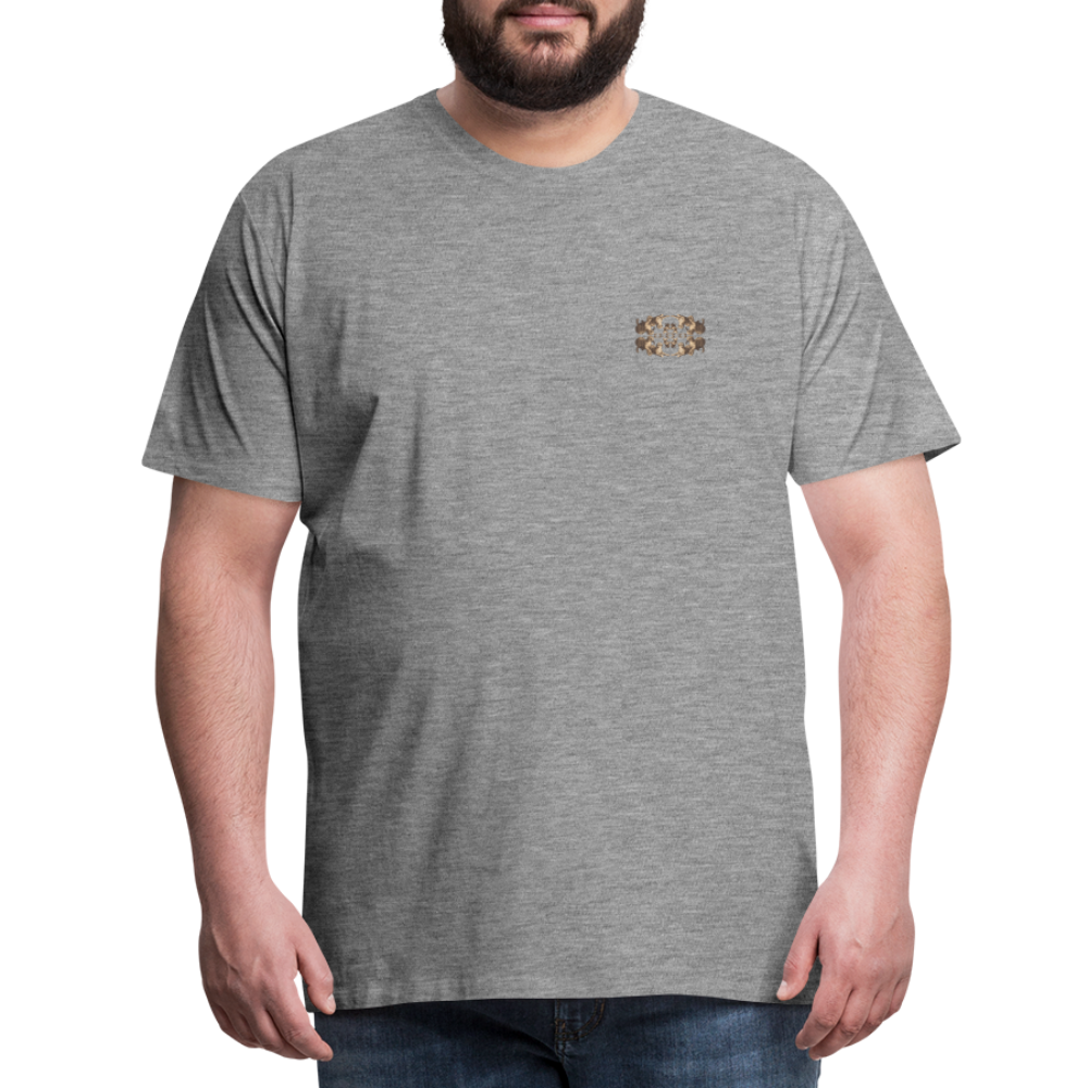 Eye of the Tiger - Batch1 - Männer Premium T-Shirt - Grau meliert