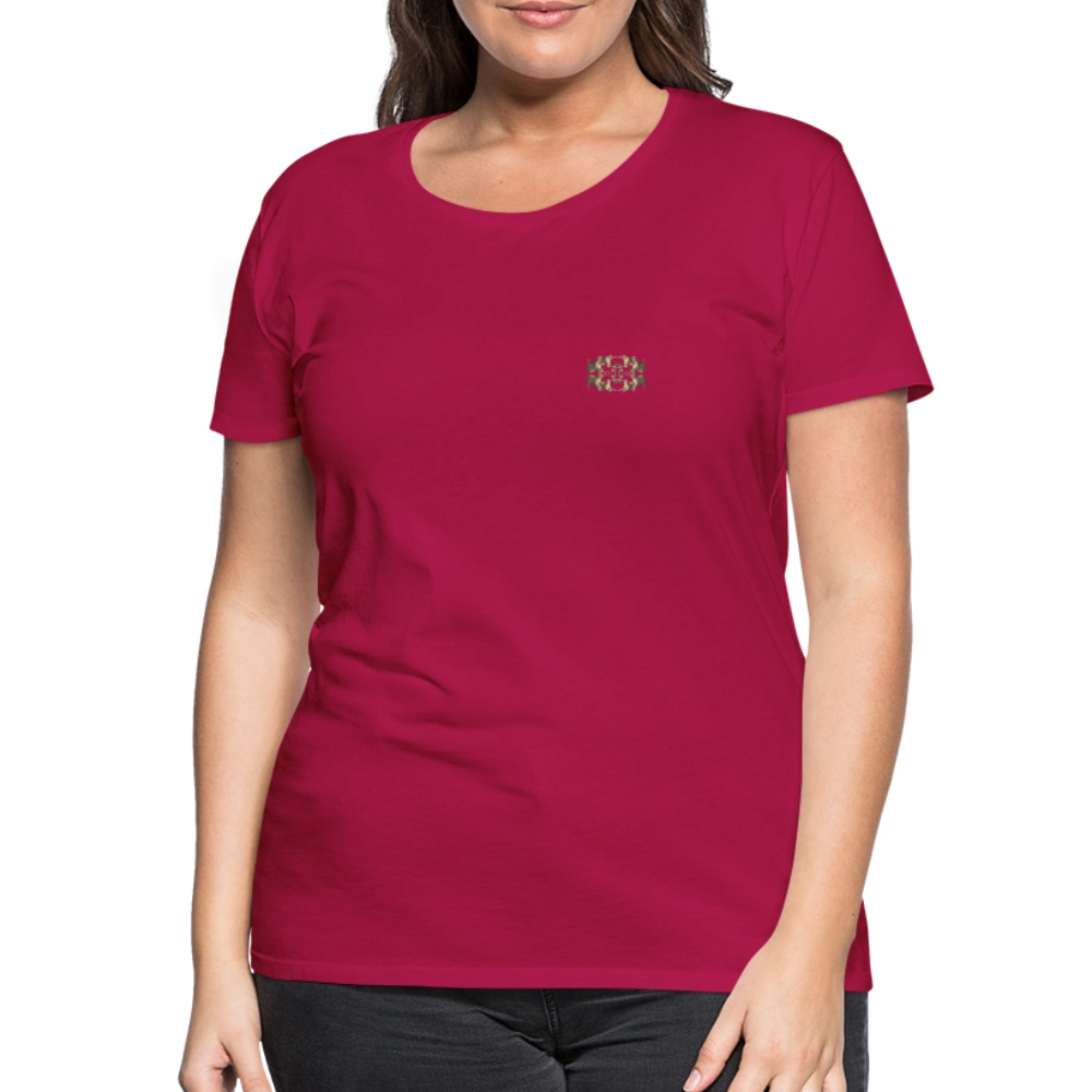 Eye of the Tiger - Batch1 - Frauen Premium T-Shirt - dunkles Pink