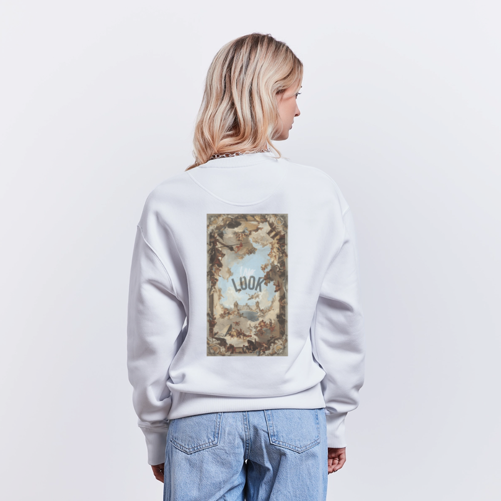 Look Up - Batch1 - Stanley/Stella Unisex Oversize Bio Pullover RADDER - Weiß